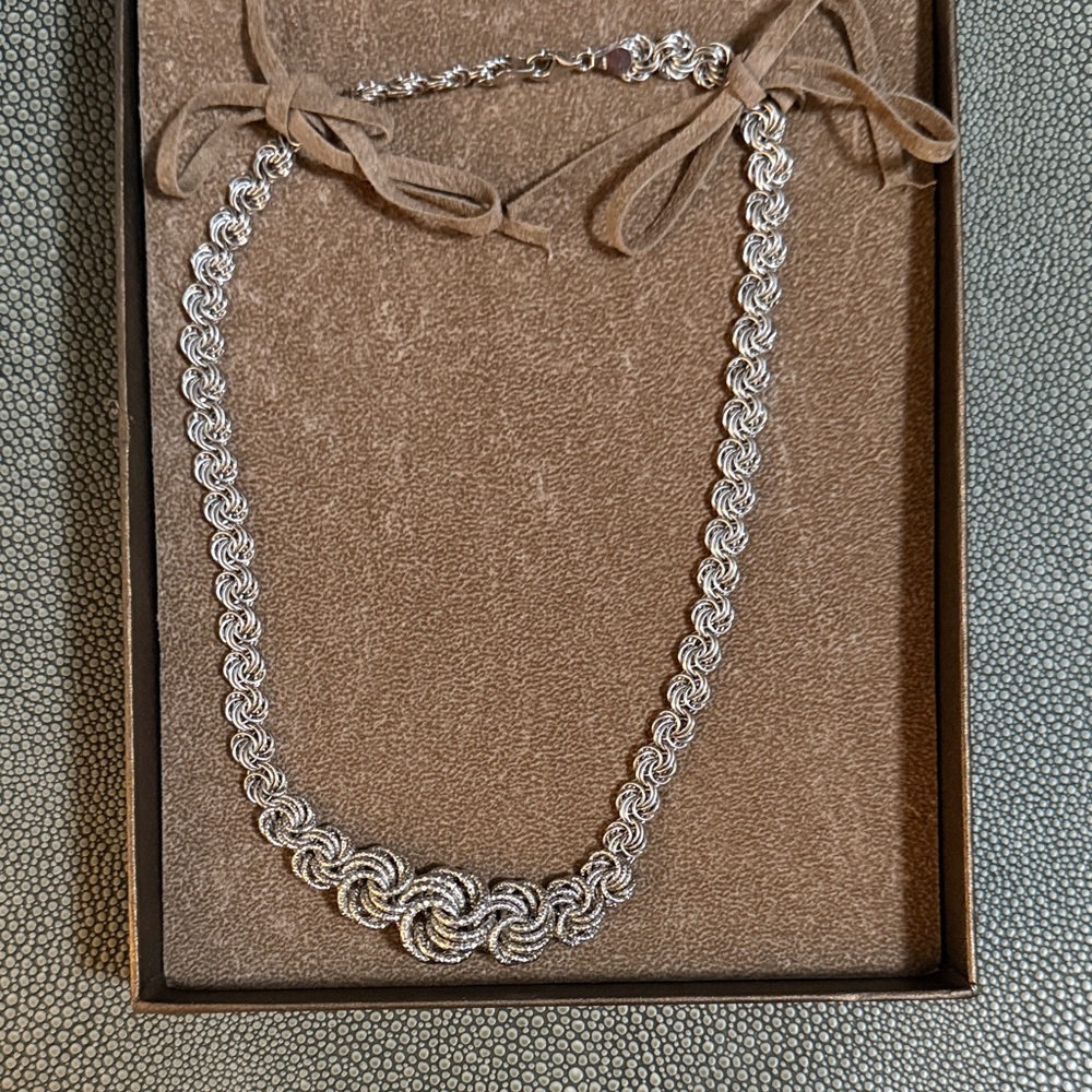 Elegant Sterling Silver Necklace